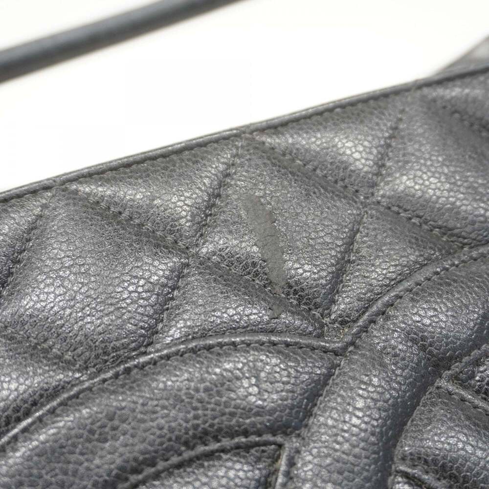 CHANEL Black Caviar Leather Reissue Tote Bag - Picture 10 of 13